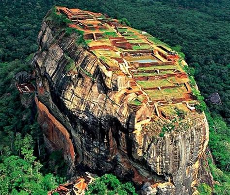 Amazing Sigiriya Lion Rock Fortress In Sri Lanka With