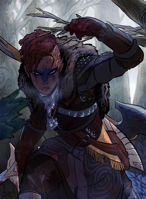 Female Witcher Art By Jess Off The Cuffeevienchantress Witcher Art Female Witcher