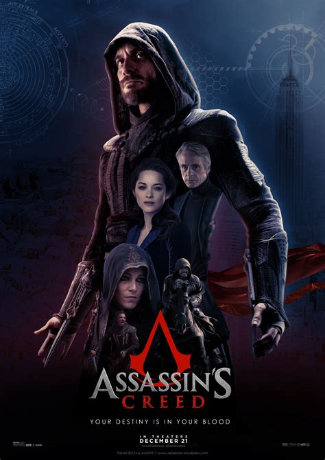 fanart movieposter for teh assassins creed movie assassins creed movie assassins creed