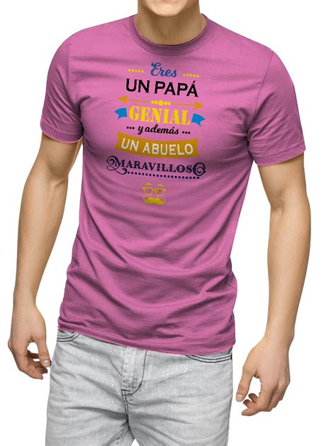 Camiseta Eres Un Papa Genial Y Ademas Un Abuelo Maravilloso