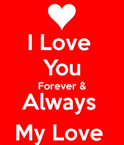 Love You Forever Clip Art