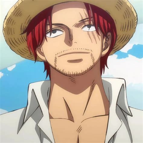 One Piece Cartoon Manga Anime One Piece Godzilla Red Hair Shanks