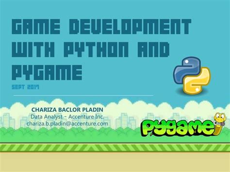 Python Pygame Game Development Guide Ppt