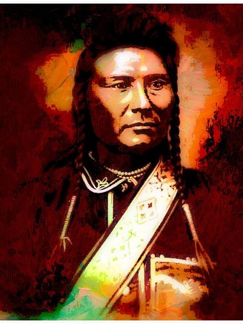 Chief Joseph Of The Nez Perce 1877 Poster For Sale By Planetterra