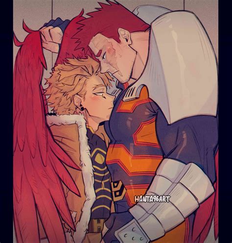 Endeavor And Hawks Boku No Hero Academia Drawn By Hanta96 Danbooru