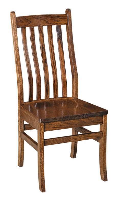 Abe Chair Amish Solid Wood Chairs Kvadro Furniture