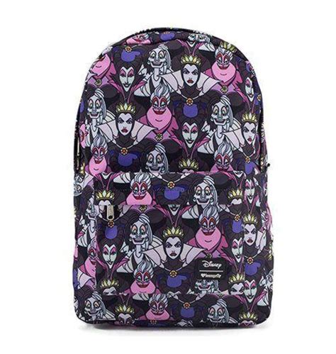 Loungefly Disney Villains All Over Print Backpack Loungefly Disney