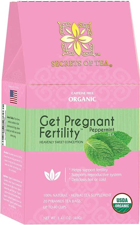 Get Pregnant Fertility Herbal Tea Usdafda Approved Helps Improve