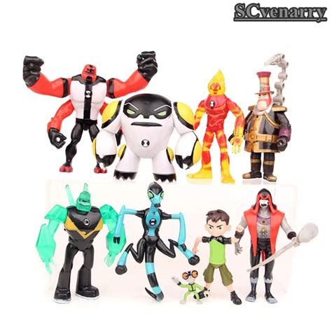 Ben 10 Action Figures Toys Protector Of Earth Pvc Ben 10 Doll Toys For