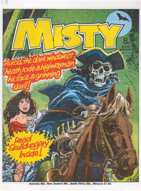 BLIMEY The Blog Of British Comics This Week In 1978 MISTY