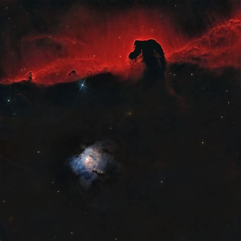 Alnitak And The Flame Nebula Rbg Lucky Imaging Page 2 Experienced