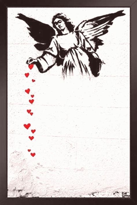 Banksy Angel Street Art Banksy Angel Banksy Engel Ange De Banksy ángel