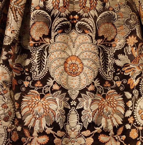Gown Ca 1725 British Silk Purchase Irene Lewisohn Bequest 1964