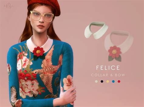 The Sims Resource Accessory Collar Felice