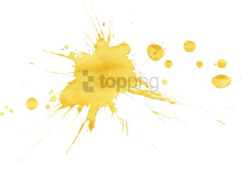 Download Free Png Yellow Paint Splash Png Png Image With Transparent