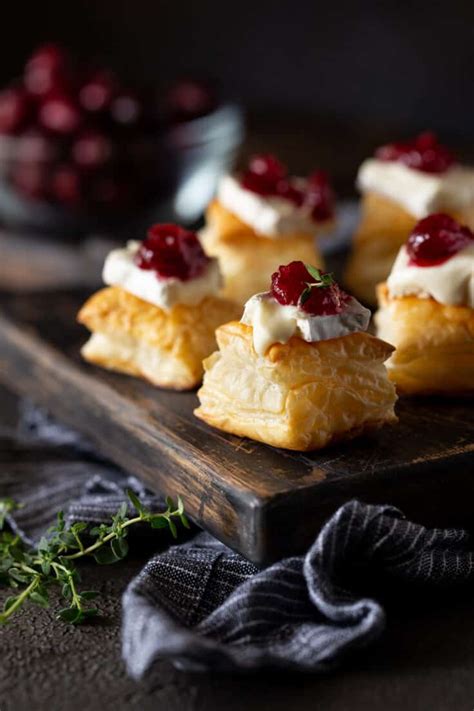 Maybe you would like to learn more about one of these? Cranberry Brie Bites (only 4 ingredients!) - Garnish with ...