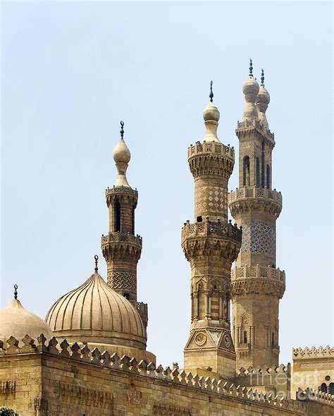 Check spelling or type a new query. Minarets of Al Azhar mosque in Cairo Photograph by Paul Cowan