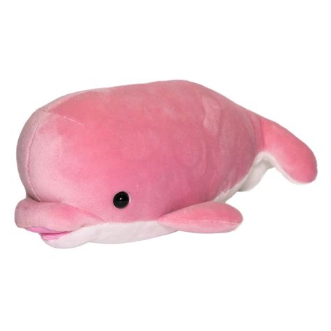 Beluga Whale Plush Toy Pink