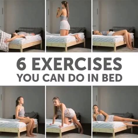 Best Home Workouts For Busy Women Bed Workout Workout Videos Abs Workout