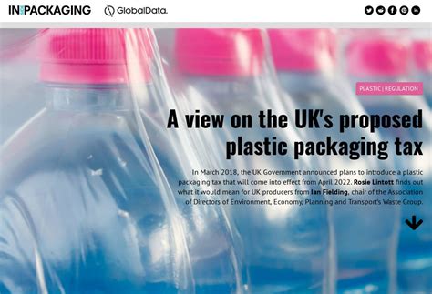 A View On The Uk S Proposed Plastic Packaging Tax Inside Packaging