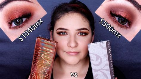 Maquillaje Caro Vs Barato Naked Heat Urban Decay YouTube