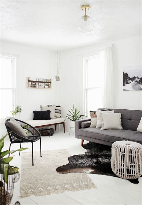 Minimalist living rooms are very popular today. Minimal Living Room » The Merrythought
