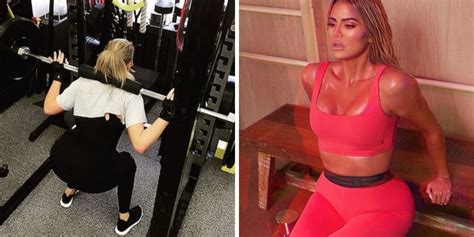 20 Workout Photos Of Khloe Kardashian We Cant Stop Looking At