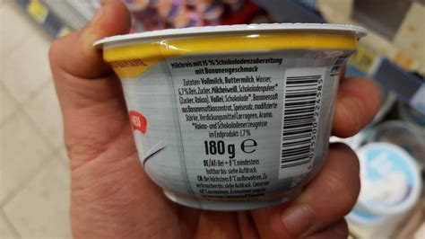 Jetzt haben wir einen veganer in der familie. Müller - Milchreis Protein, Schoko-Banane | Kalorien