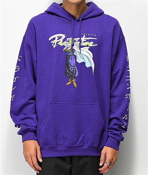 Battle of the battles, a global fan event hosted by funimation and @toeianimation! Primitive x Dragon Ball Z Nuevo Super Saiyan Goku Gold Hoodie (With images) | Purple hoodie
