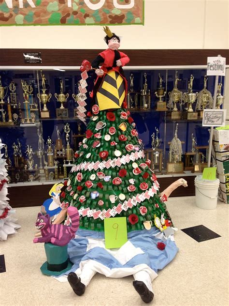Alice in wonderland christmas tree photograph by david lee. Alice in Wonderland themed Christmas tree on Behance