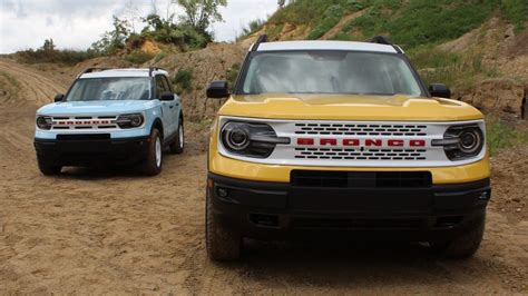 2023 Ford Bronco Heritage Editions A Color Keyed Homage To The Og