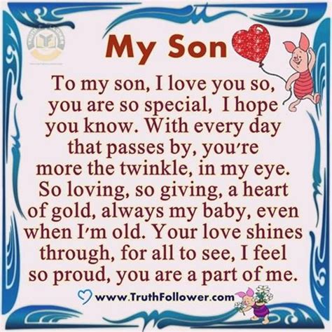 Loving Son Quote From Mom Pictures Photos And Images For Facebook