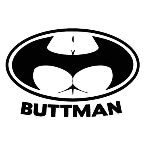 Buy 1510cm Buttman Interesting Personality Vinyl Car