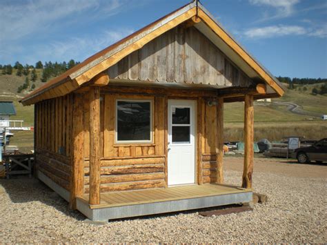 Budget Minded Prebuilt Rustic Mini Cabins Sizes From 10x18 To 12x20