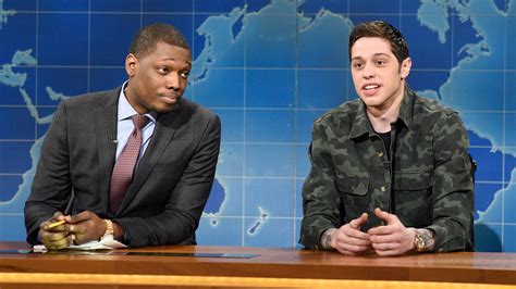 Watch Saturday Night Live Highlight Weekend Update Pete Davidson S First Impressions Of The