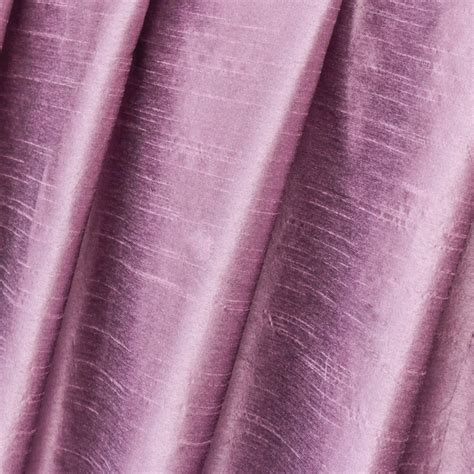 Lilac Art Silk Fabric By The Yard Faux Silk Curtain Fabric Etsy