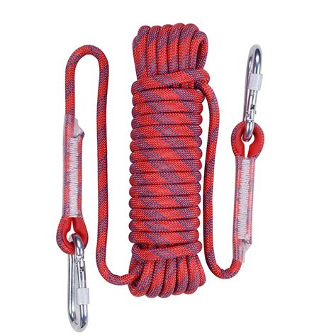 Static Rock Escape Rope Ice Climbing Equipment 10m Outdoor Climbing