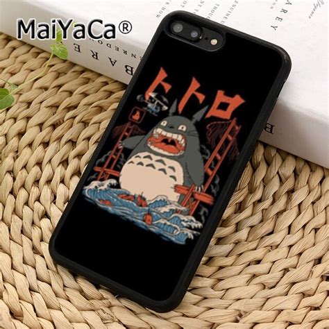 Maiyaca Cute Totoro Spirited Away Ghibli Phone Case Cover For Iphone 5 5s 6 6s 7 8 X Xs Max