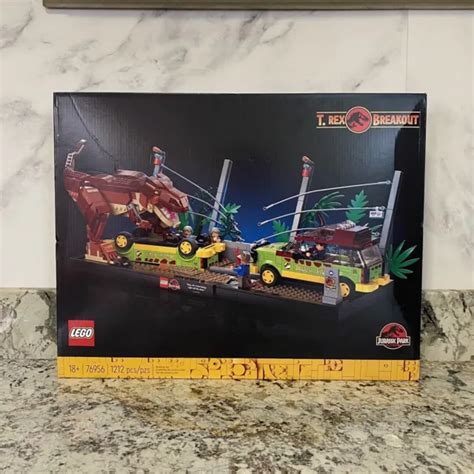 Lego Jurassic Park T Rex Breakout 76956 New And Sealed Box 7900 Picclick