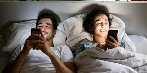 why using technology before bed isn t bad for couples popsugar love and sex