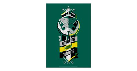 Like harry potter series, there are four houses to choose in harry potter: Harry Potter | SLYTHERIN™ House Traits Sigil Poster ...