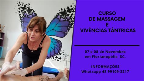 Curso De Massagem E Vivencias Tantricas Em Florianópolis Sc 07 Nov 2020 Rede Metamorfose
