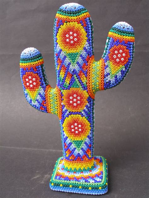 Cactus Artesania Huichol Arte Huichol Arte Cuentas
