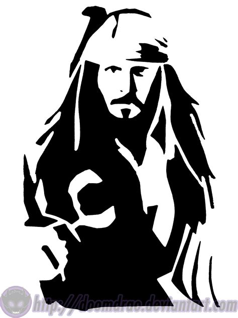 Captain Jack Sparrow Sp By Doomdrao On Deviantart Silhouette Art Dark Art Drawings Sparrow Art