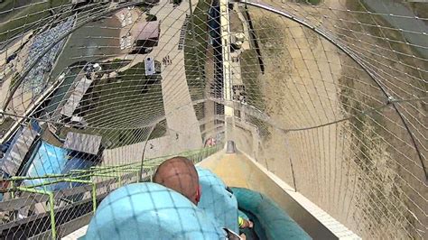 Verrückt · verrückte · hat verrückt. Verrückt Water Slide at Schlitterbahn Kansas City - YouTube