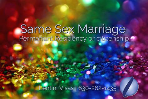 Same Sex Marriage Lentini Visas Immigration Services Law Office Of Jacqueline Lentini Llc