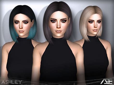 The Sims Resource Ashley Hair By Ade Darma Sims 4 Hairs Sims Hair