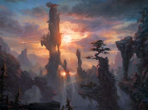 Fantasy Landscape Hd Wallpapers Pictures Images