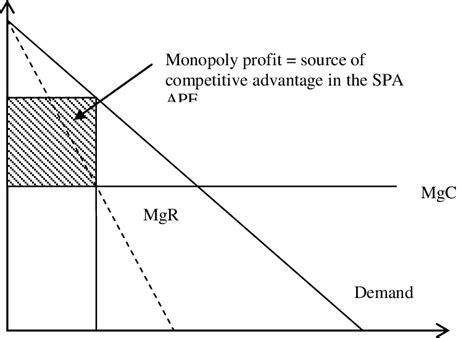 Classical Monopoly Model And Competitive Advantages In The Spa