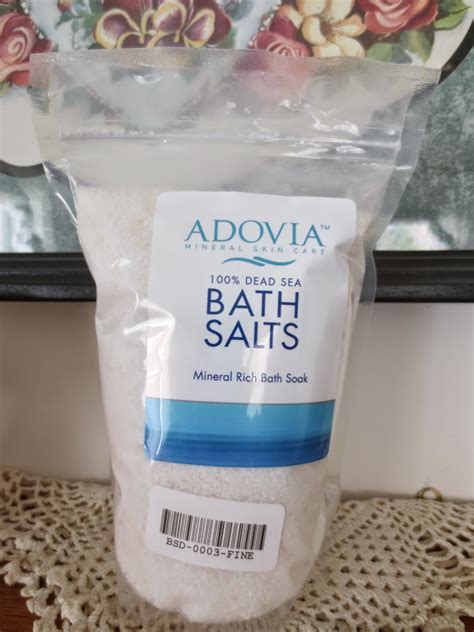 Glorias Bits And Pieces Adovia Dead Sea Bath Salts 100 Pure Review